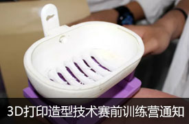 關(guān)于舉辦2019金磚+大賽之3D打印造型技術(shù)賽項(xiàng)（高校組）賽前訓(xùn)練營通知